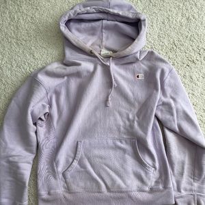 Lavender Champion Hoodie Large